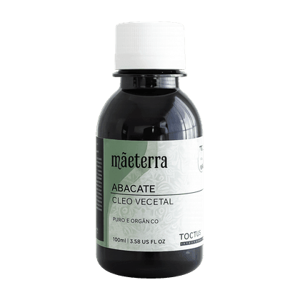 Óleo Vegetal de Abacate, linha Mãe Terra