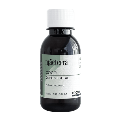 Óleo Vegetal de Coco, linha Mãe Terra