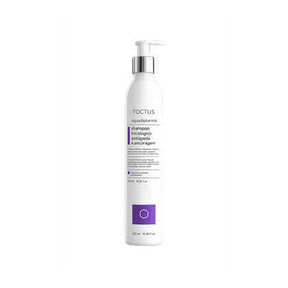 Shampoo Tricológico Antiqueda e Ancoragem, linha Aquadipharma