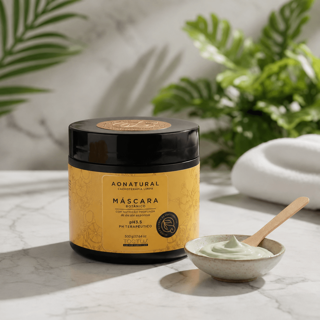 Máscara Ao Natural, produto TOCTUS da linha Ao Natural