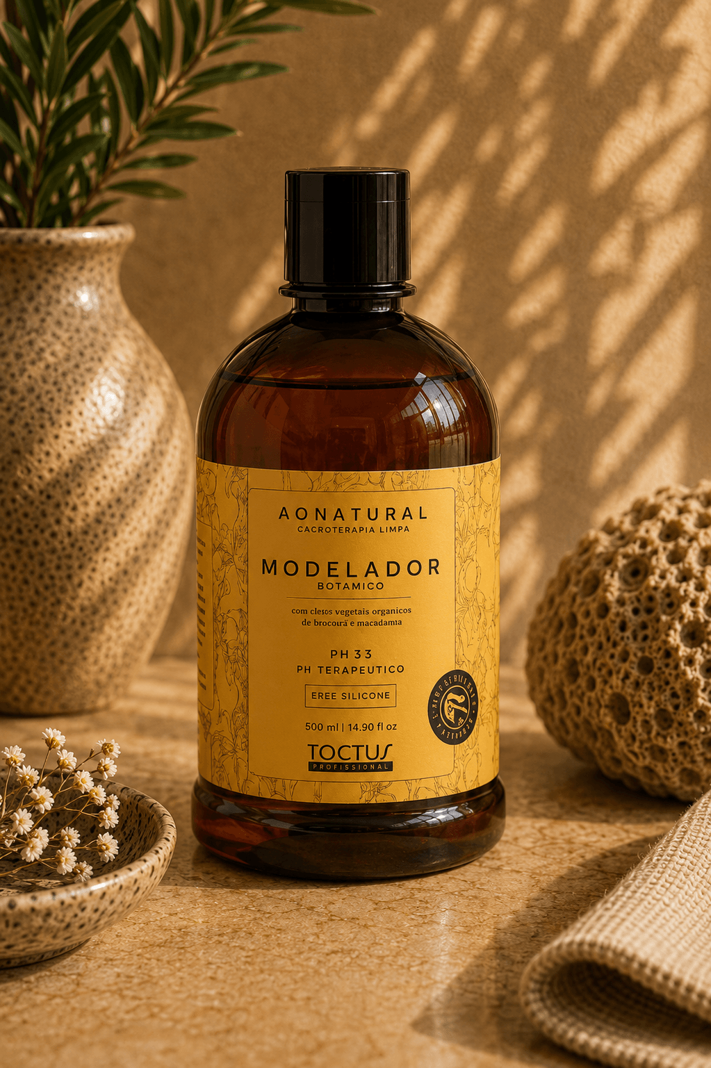 Modelador Ao Natural, produto TOCTUS da linha Ao Natural
