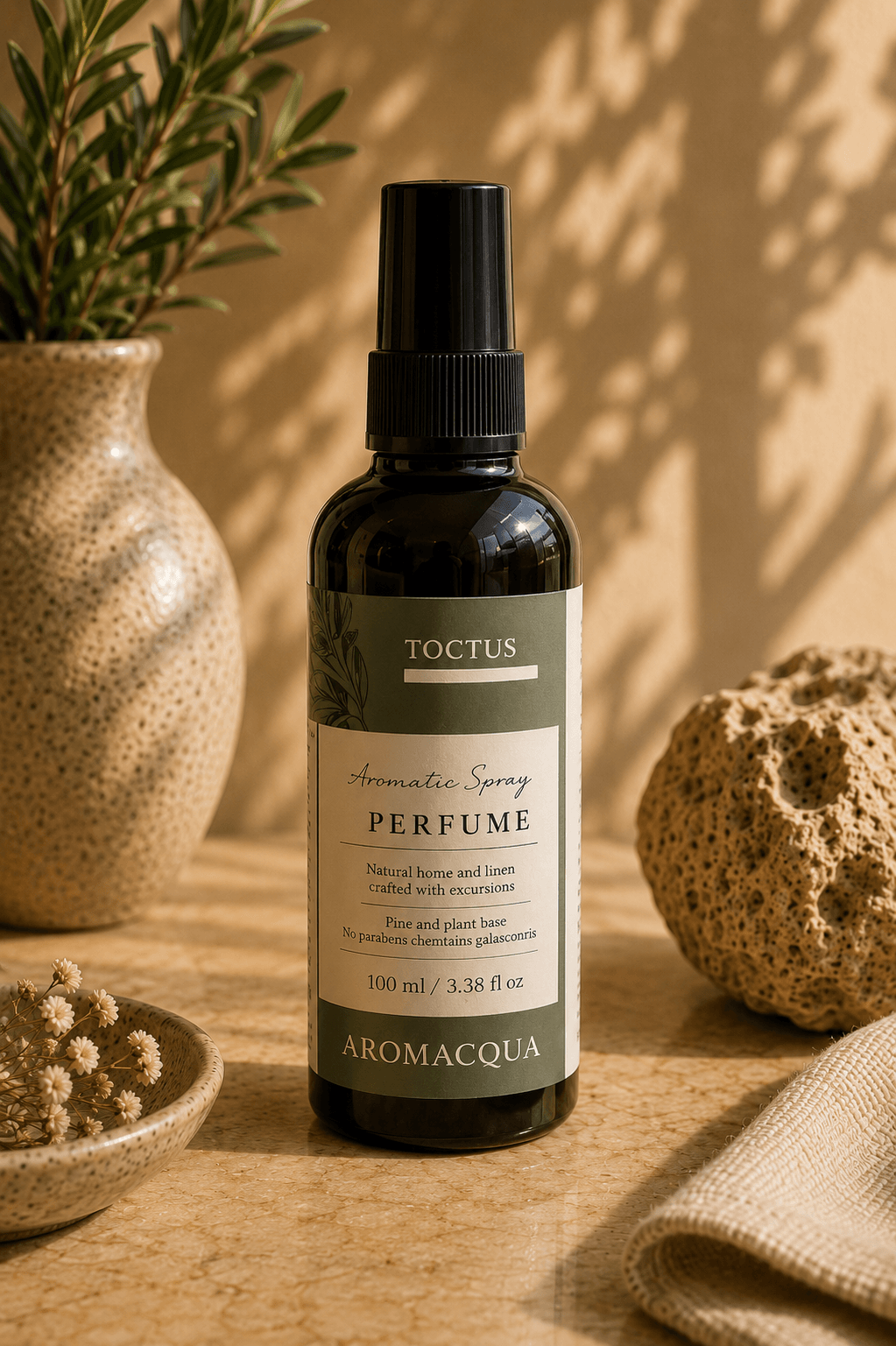 Perfume Vivaz, produto TOCTUS da linha Aromacologia