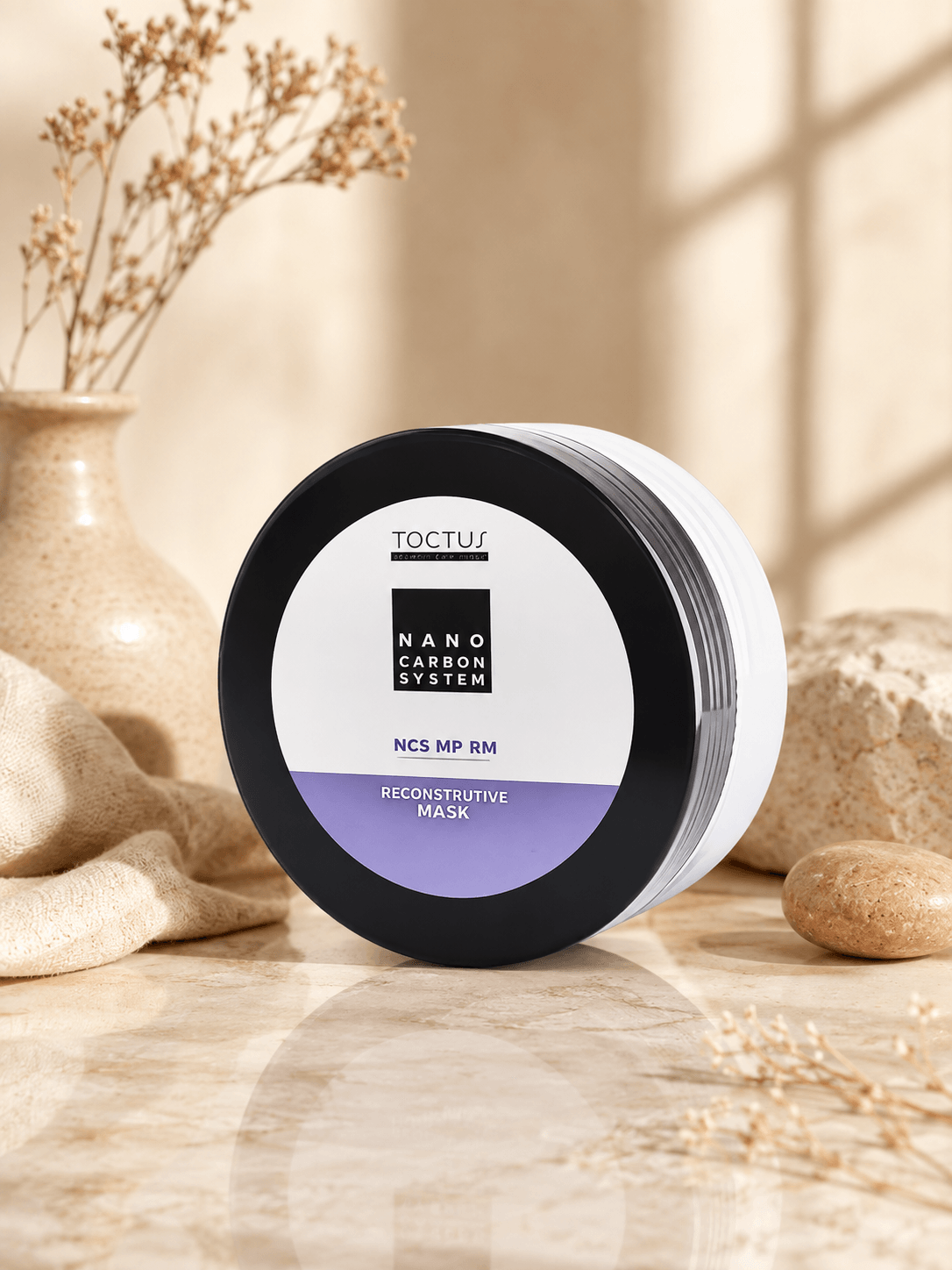 Máscara Nano, produto TOCTUS da linha Nano Carbon System