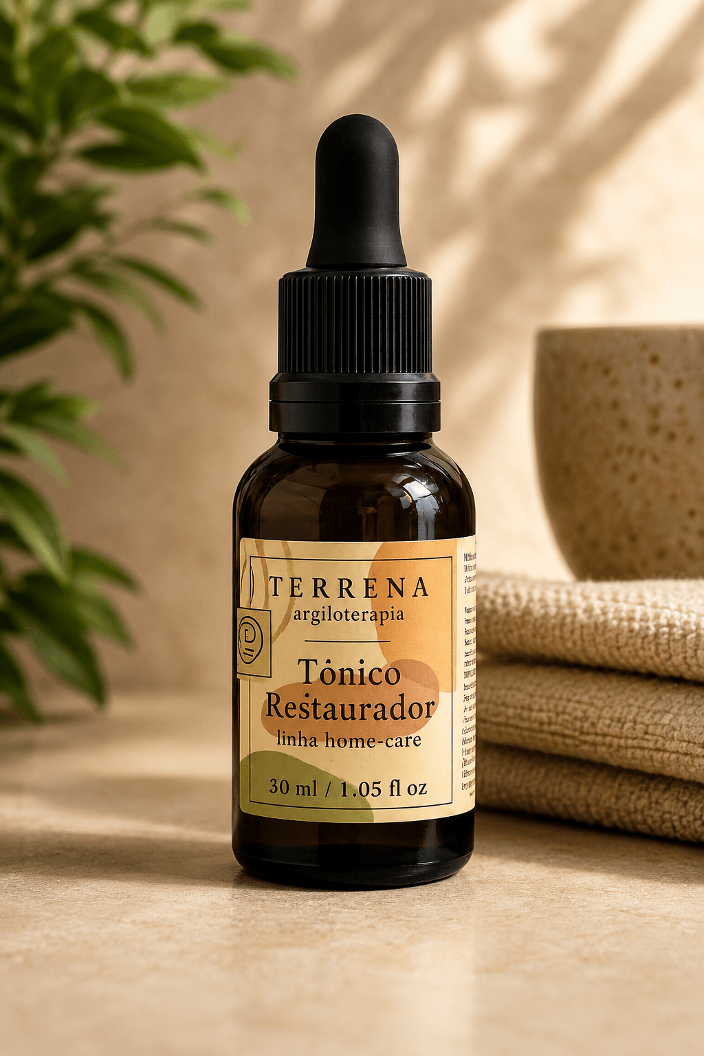 Tônico Terrena, produto TOCTUS da linha Terrena