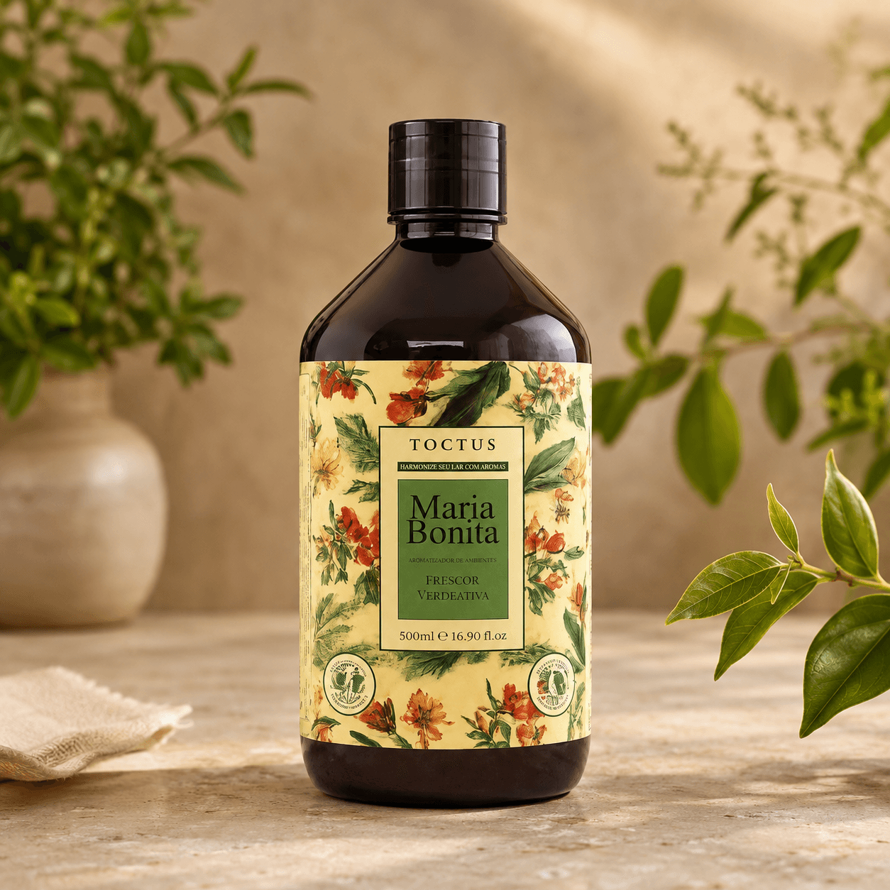 Xampu Maria Bonita, produto TOCTUS da linha Maria Bonita